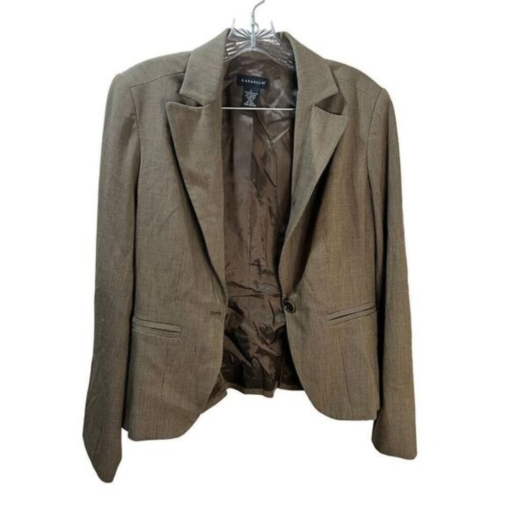 Rafella Single‎ Breasted Blazer Size 8 NWOT